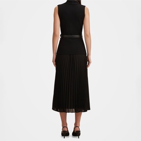 Bianca Blazer Pleated Dress