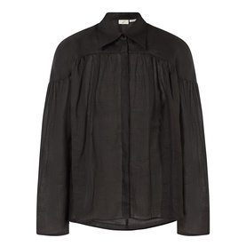 Airy Pleated Blouse