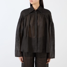 Airy Pleated Blouse
