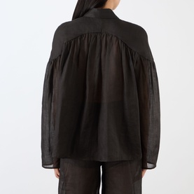 Airy Pleated Blouse