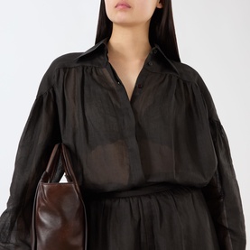 Airy Pleated Blouse