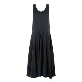 Contrast Panel Dress