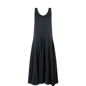 Contrast Panel Dress