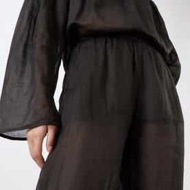 Airy Balloon-Leg Trousers