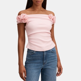 Cara Rosette Bardot Top