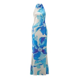 Clementine Satin Dress