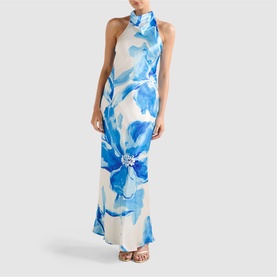 Clementine Satin Dress