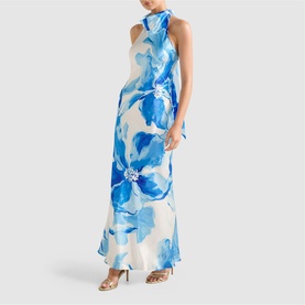 Clementine Satin Dress