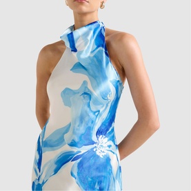 Clementine Satin Dress