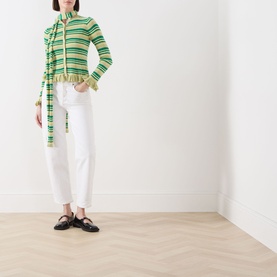 Anelis Striped Cardigan