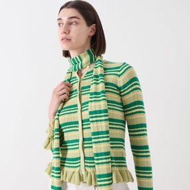 Anelis Striped Cardigan