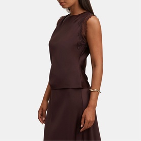 Enola Lace Trim Top