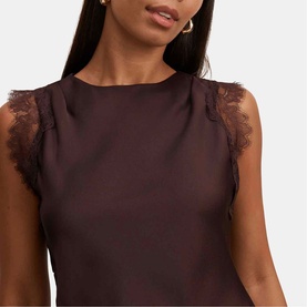 Enola Lace Trim Top