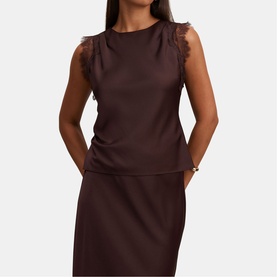 Enola Lace Trim Top