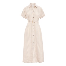 Emma Striped Shirt Dress