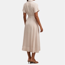 Emma Striped Shirt Dress