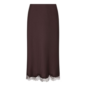 Enola Lace Trim Slip Skirt