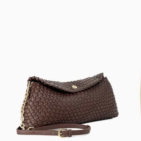 Encourage Woven Clutch Bag