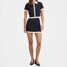 Farah Knitted Mini Skirt