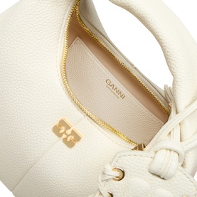 Grained Mini Hobo Bag