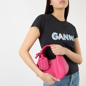 Hobo Mini Grained Crossbody Bag