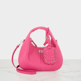 Hobo Mini Grained Crossbody Bag