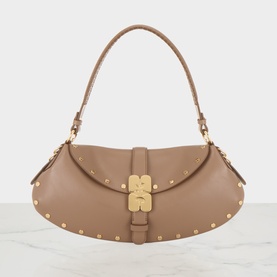 B-Kat Studded Shoulder Bag