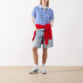 Layered Stripe Rugby Top