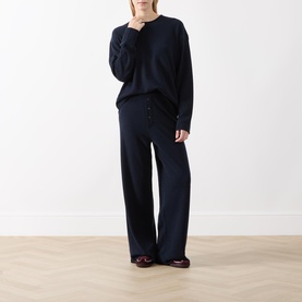 Everywear Mid-Rise Wide Leg Trousers