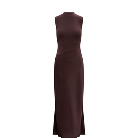 Jayden Satin Mixed Dress