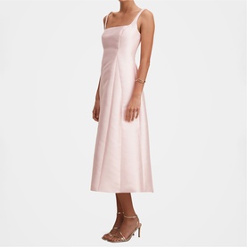 Kayla Structured Satin Dress