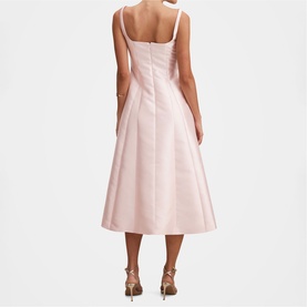Kayla Structured Satin Dress