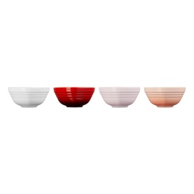 Stoneware Mini Heart Bowl 80ml, Set of Four