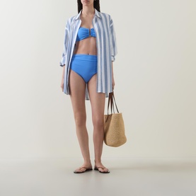 Solid U-Bar Adjustable Bikini Top