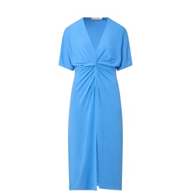 Ruched Knot Beach Dress