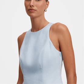 Liliana Keyhole Peplum Top