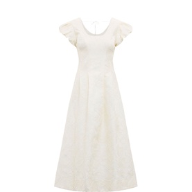 Lily Jacquard Dress