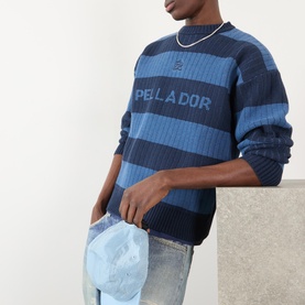 Logo Ladder Knit Sweater