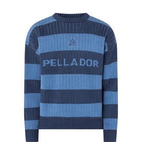 Logo Ladder Knit Sweater