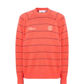 Stripe Logo Sweater