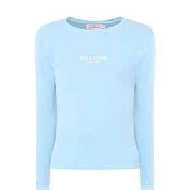Waffle Logo Long-Sleeve T-Shirt