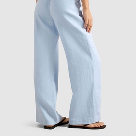 Posey Wide Leg Linen Trousers