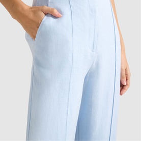 Posey Wide Leg Linen Trousers
