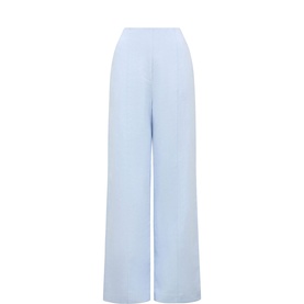 Posey Wide Leg Linen Trousers
