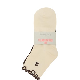 Two-Pack Frill Mini Crew Socks