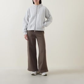 Premium Brushed Zip-Through Hoodie