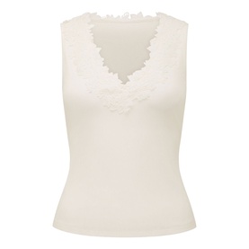 Sylvie Lace Trim Tank Top