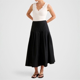 Sylvie Lace Trim Tank Top