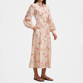 Terese Printed Shirt Dress