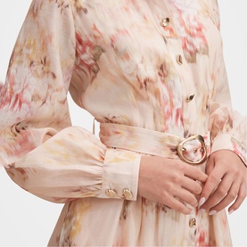 Terese Printed Shirt Dress